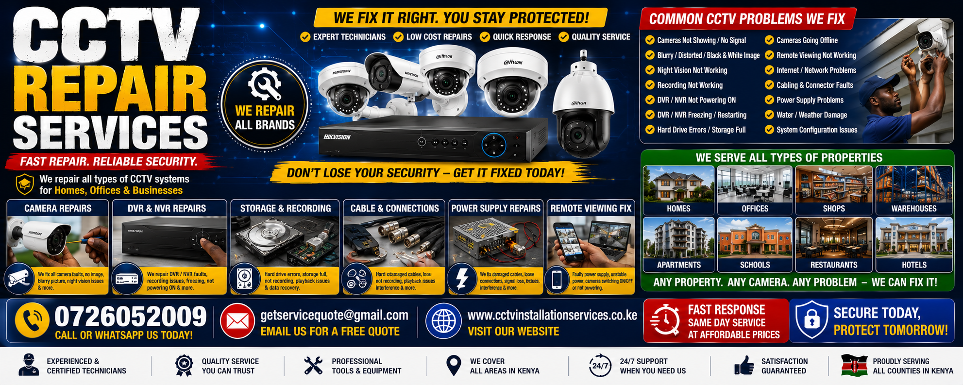 CCTV Repair Services CCTV Repair Services